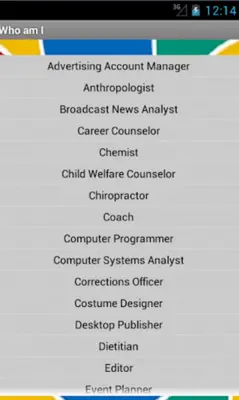 Who am I android App screenshot 1