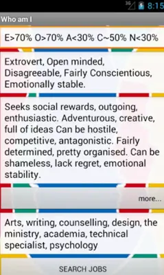 Who am I android App screenshot 2